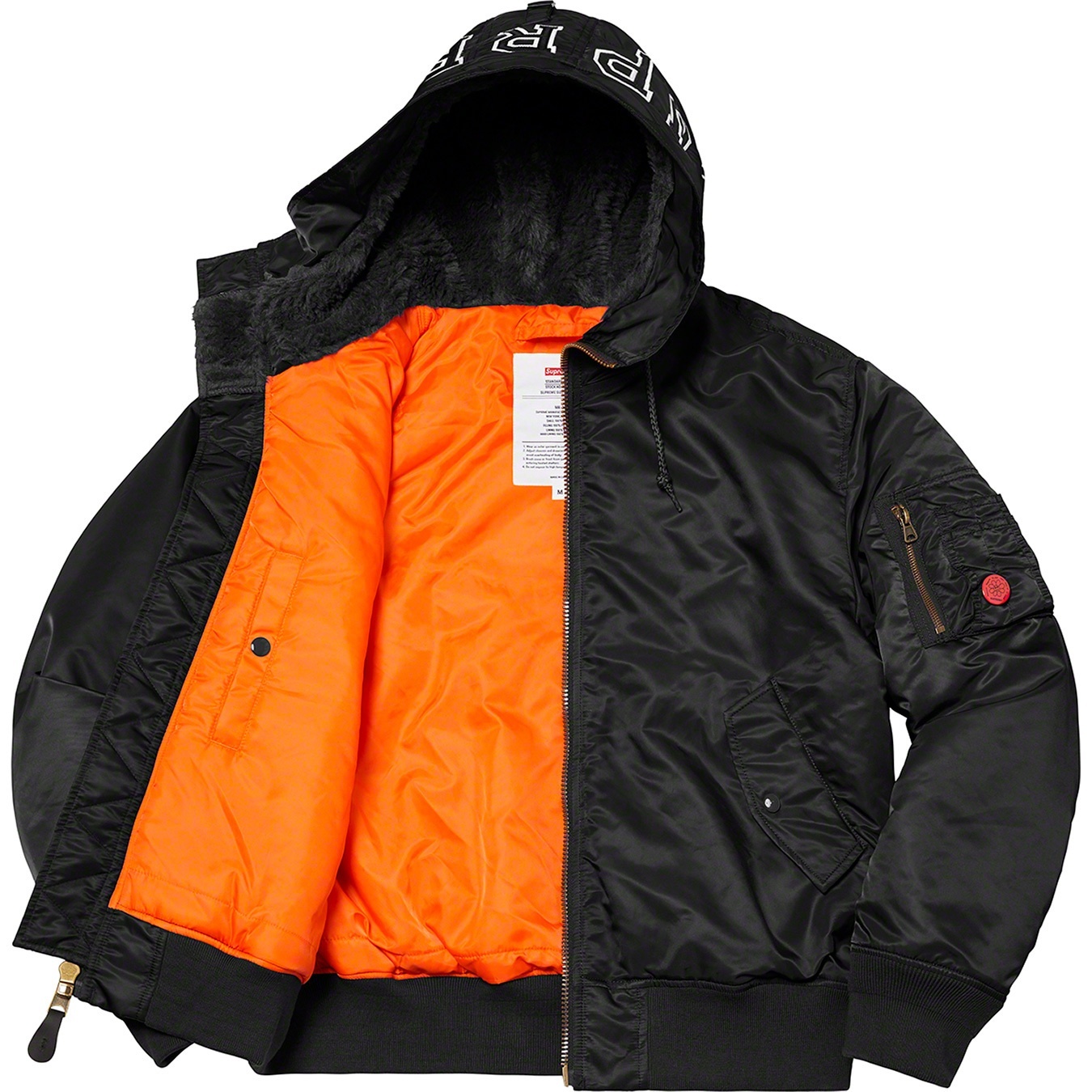 Hooded MA-1 view 5